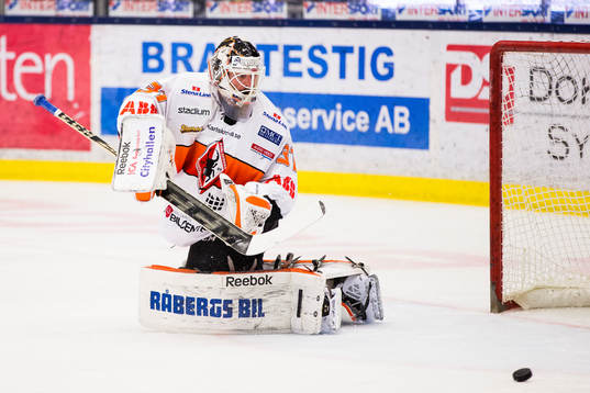 Karlskronas målvakt Patrick Galbraith