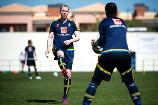 Sveriges målvakt Hedvig Lindahl