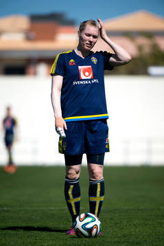 Sveriges målvakt Hedvig Lindahl