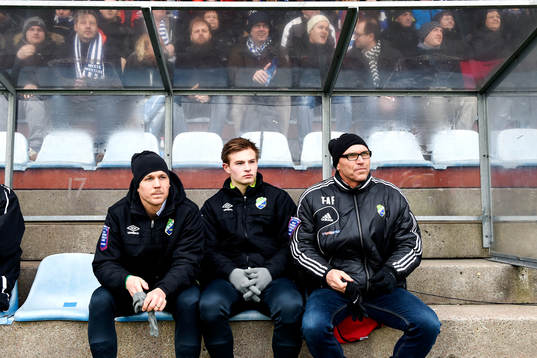 Ljungskiles assisterande tränare Hannes Stiller och