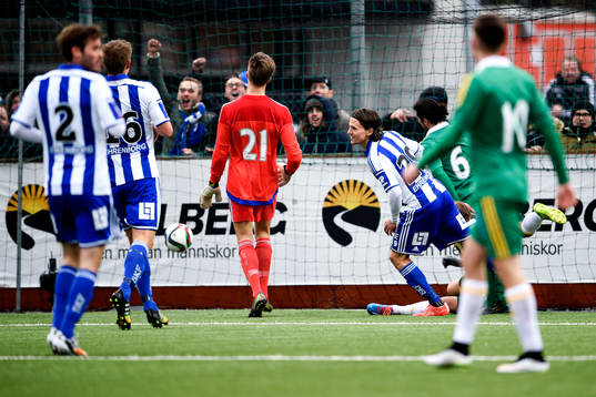 IFK Göteborgs Lasse Vibe jublar