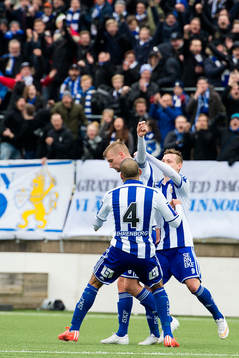 IFK Göteborgs Sebastian Eriksson jublar