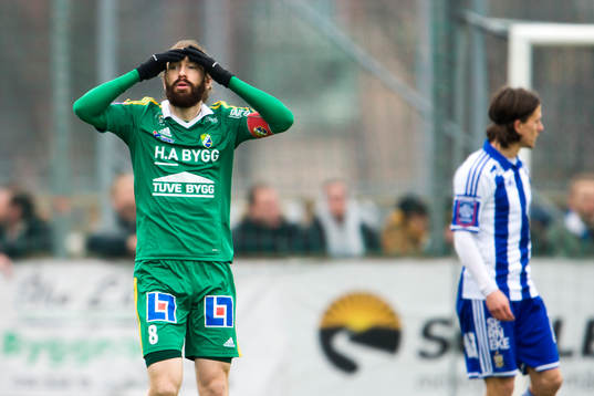 Ljungskiles Marcus Gustafsson deppar