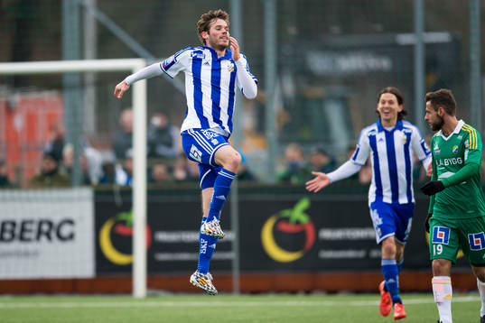 IFK Göteborgs Emil Salomonsson jublar
