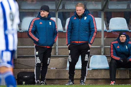 IFK Göteborgs assisterande tränare Magnus Edlund och