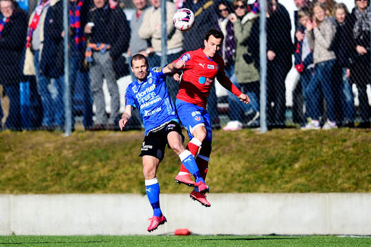 Halmstads Christoffer Andersson och Helsingborgs Anton Wede