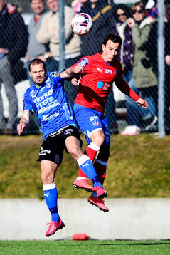 Halmstads Christoffer Andersson och Helsingborgs Anton Wede