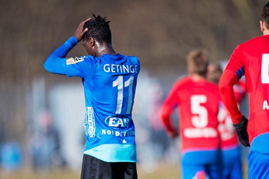 Halmstads King Osei Gyan deppar