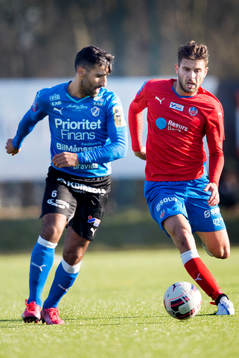 Helsingborgs Astrit Ajdarevic och Halmstads Mohammed Ali