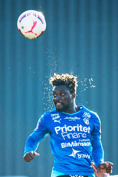 Halmstads King Osei Gyan