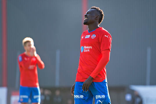 Helsingborgs Lalawélé Atakora deppar