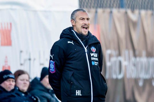 Helsingborgs manager Henrik Larsson