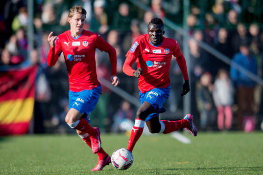 Helsingborgs Emil Krafth och Lalawélé Atakora