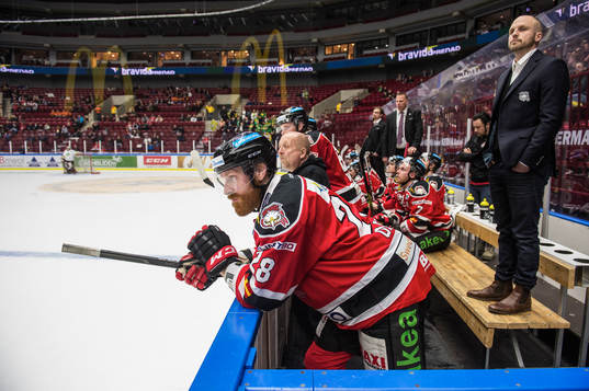 Malmö Redhawks Jens Olsson deppar