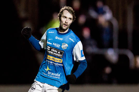 Oddevolds Tobias Mikaelsson jublar