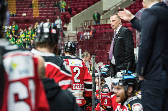 Malmö Redhawks tränare Mats Lusth