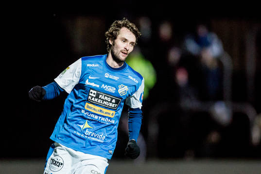 Oddevolds Tobias Mikaelsson jublar