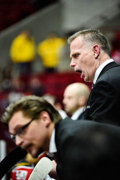 Malmö Redhawks tränare Mats Lusth