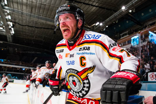 Luleås Jan Sandström jublar