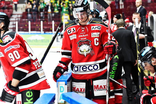 Malmö Redhawks Henrik Hetta deppar