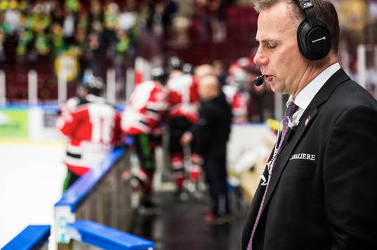 Malmö Redhawks tränare Mats Lusth