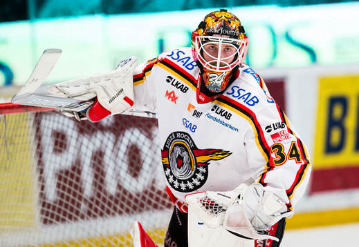 Luleås målvakt Joel Lassinantti