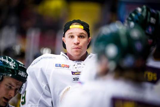 Färjestads målvakt Justin Pogge