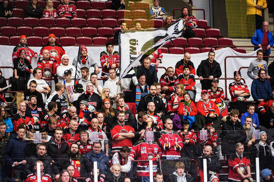 Malmö Redhawks supportrar
