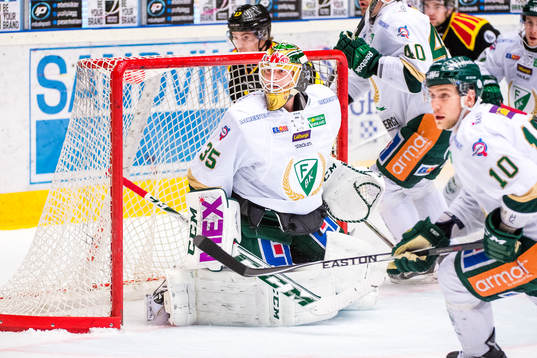 Färjestads målvakt Fredrik Pettersson-Wentzel
