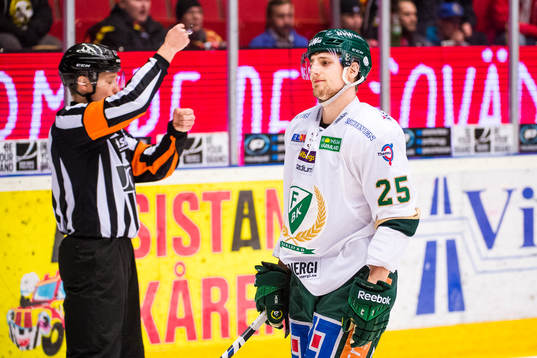 Färjestads Anton Hedman deppar