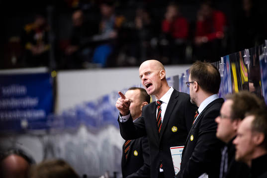 Brynäs assisterande tränare Petter Nilsson