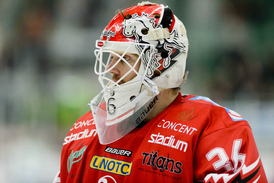 Vita Hästens målvakt Axel Brage