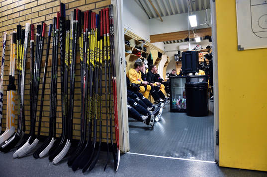 Ishockeylaget Pantern ska kvala till Allsvenskan. I