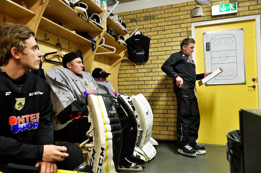 Ishockeylaget Pantern ska kvala till Allsvenskan. I