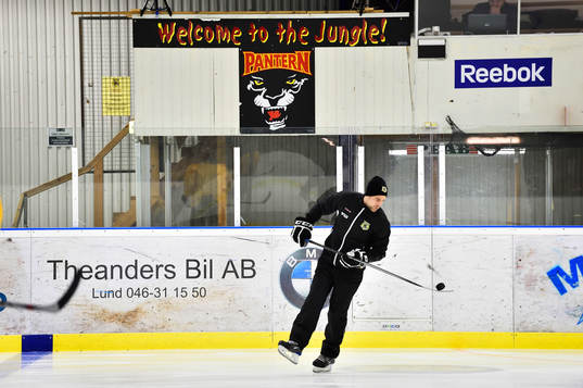 Ishockeylaget Pantern ska kvala till Allsvenskan. I