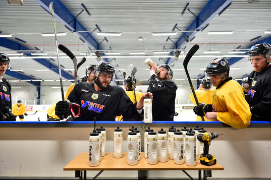 Ishockeylaget Pantern ska kvala till Allsvenskan. I
