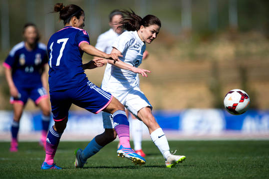 Bläddra bland fler bilder av Fotboll, Algarve Cup, Japan - Frankrike