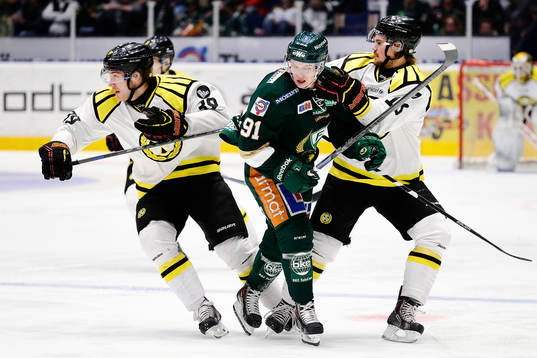 Brynäs Jonas Nordquist och Oscar Eklund