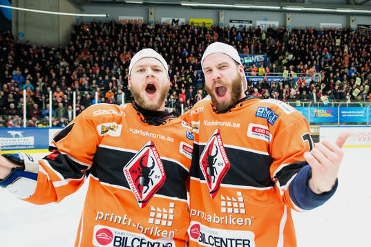 Bläddra bland fler bilder av Ishockey, Hockeyallsvenskan Final, Karlskrona - Västerås