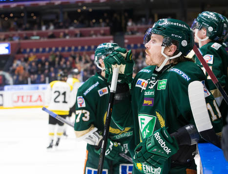 Färjestads Anssi Salmela deppar