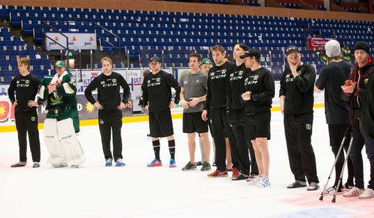 Färjestads spelare är deppiga men tackar supportrarna