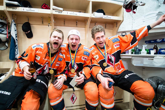 Karlskronas Jimmy Andersson , Jonathan Pudas , Kalle