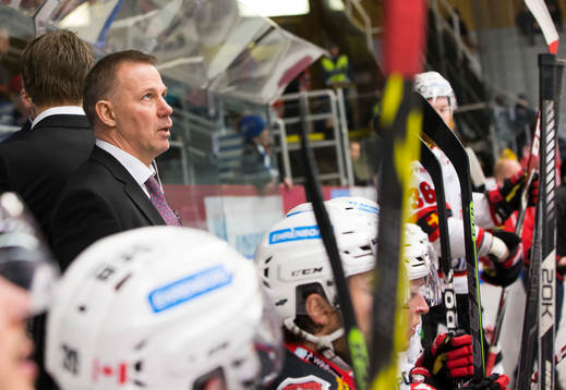 Malmö Redhawks tränare Mats Lusth