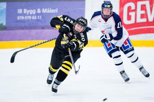 s Louise Nordberg-Tenglin och Linköpings Matildah Andersson
