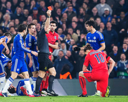 Bläddra bland fler bilder av Fotboll, Champions League, åttondelsfinal, Chelsea - Paris SG