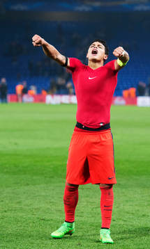 Paris Thiago Silva jublar