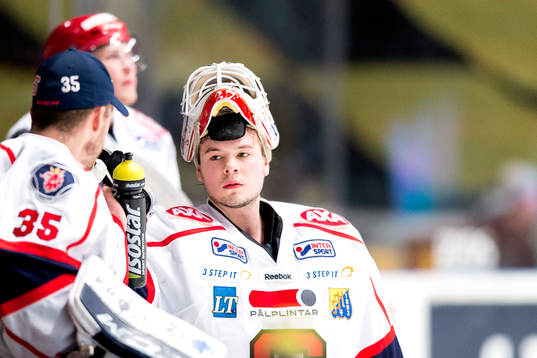 Södertäljes målvakt Christoffer Bengtsberg