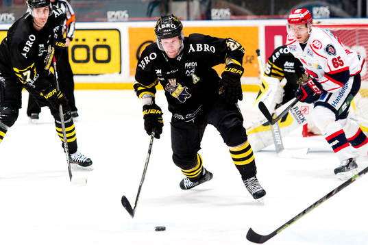s Ziga Pavlin, Jordan Hendry och Södertäljes Rickard