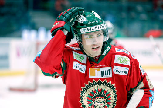 Frölundas Andreas Johnson jublar