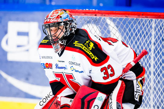 Örebros målvakt Julius Hudacek